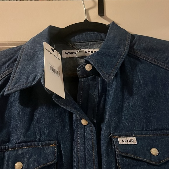 Wrangler x Staud The Western Shirt - Picture 4 of 5